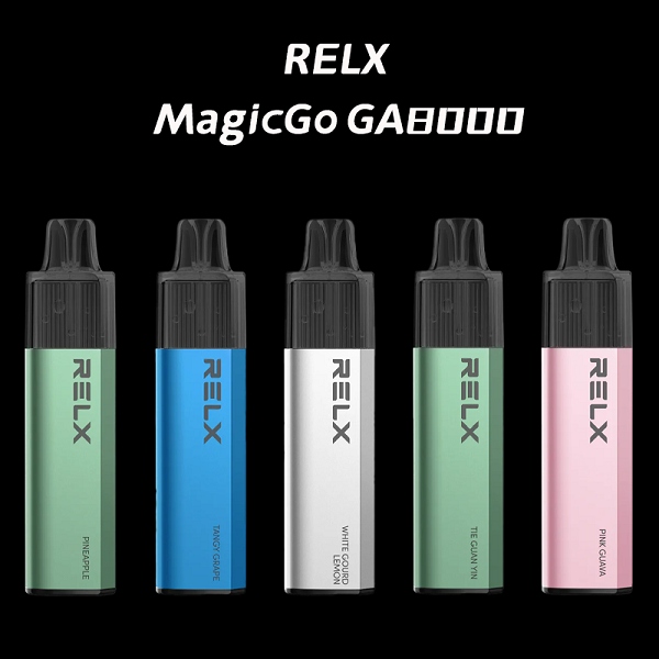 RELX 悅刻 GA8000 旗艦一次性霧化器｜雙功率切換 8000口｜台灣現貨